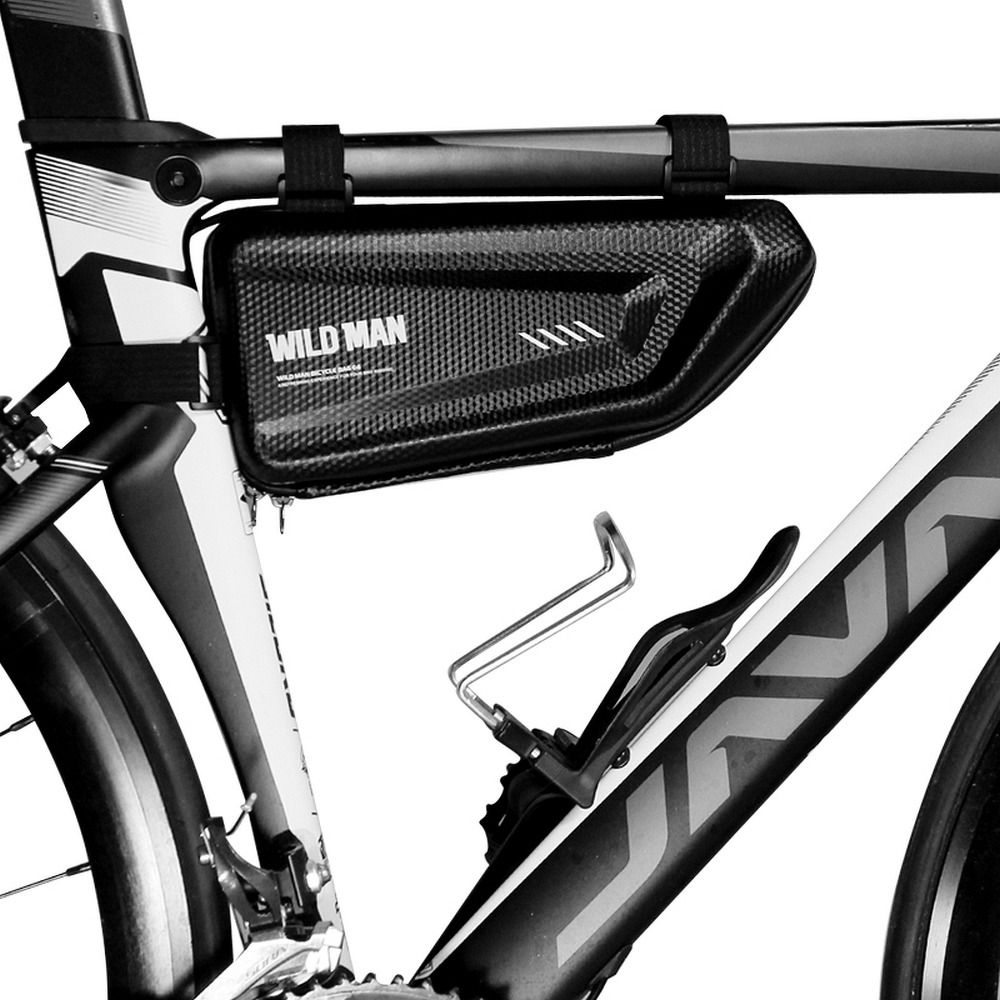 WILDMAN traveling bag under the frame with zipper E4 1,5L ( 4"- 7" ) black