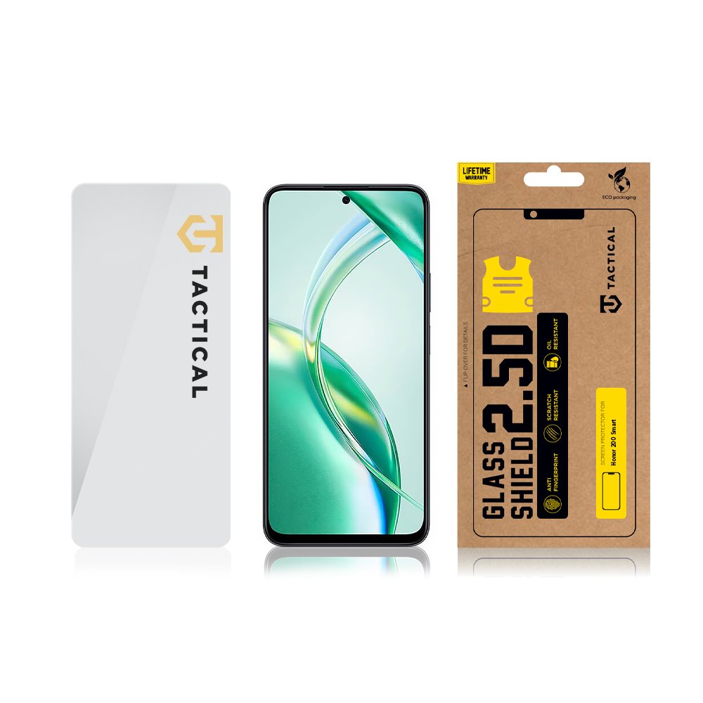 Tvrzené sklo Tactical Glass Shield 2.5D pro Motorola Moto G75, transparentní