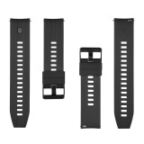 Tactical Quick Release Silikonový Řemínek 22mm Black