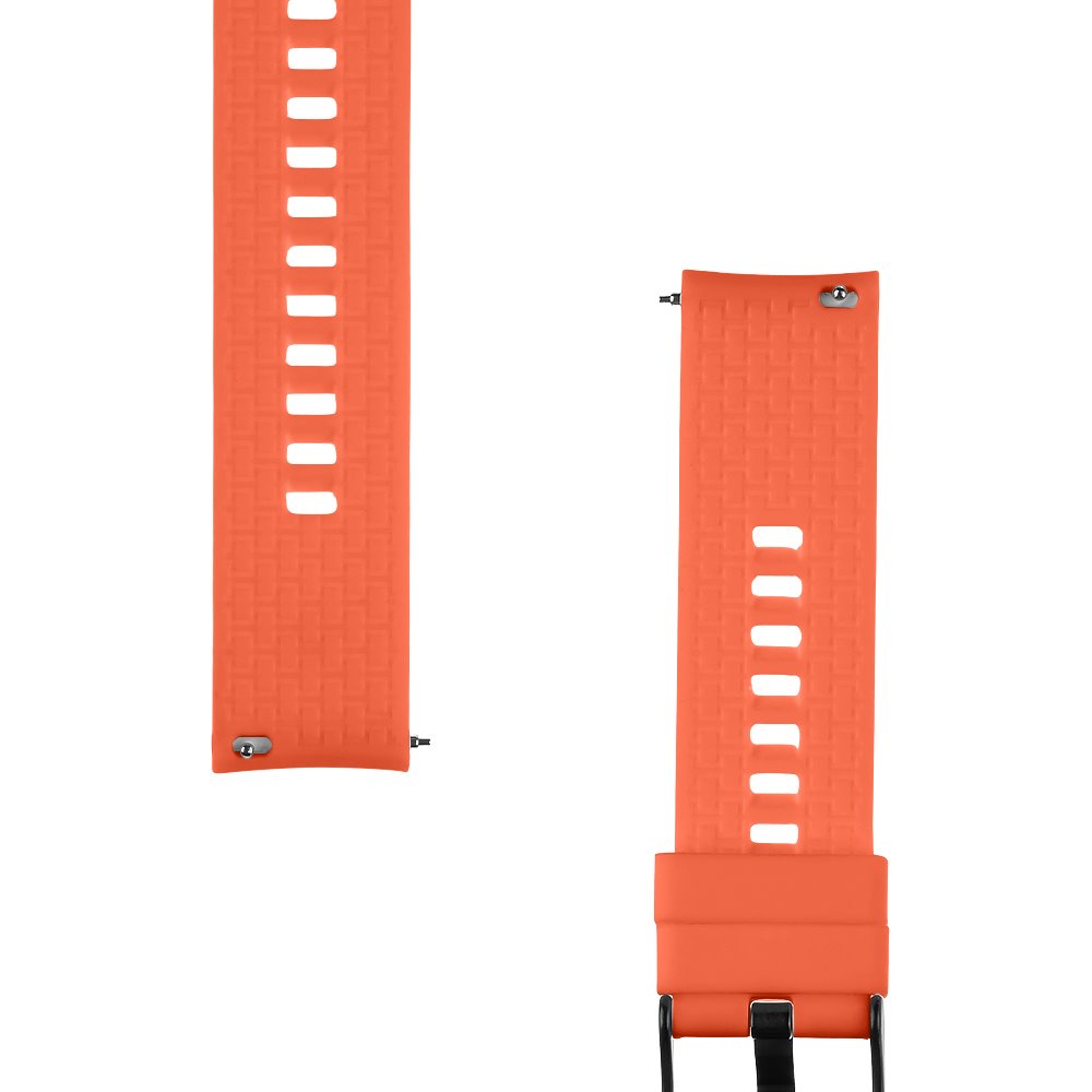 Tactical Quick Release Silikonový Řemínek 20mm Orange