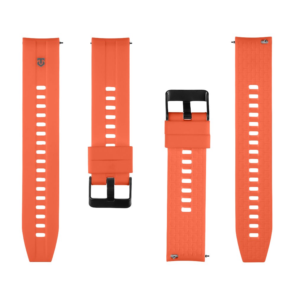 Tactical Quick Release Silikonový Řemínek 20mm Orange