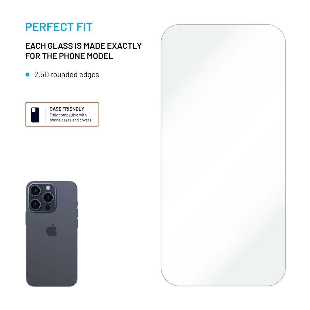 Ochranné tvrzené sklo FIXED pro Xiaomi Redmi 15C 4G/5G, čiré