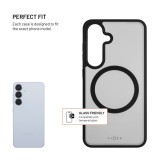 Zadní kryt FIXED MagMisty s podporou Magsafe pro Samsung Galaxy S25, černý