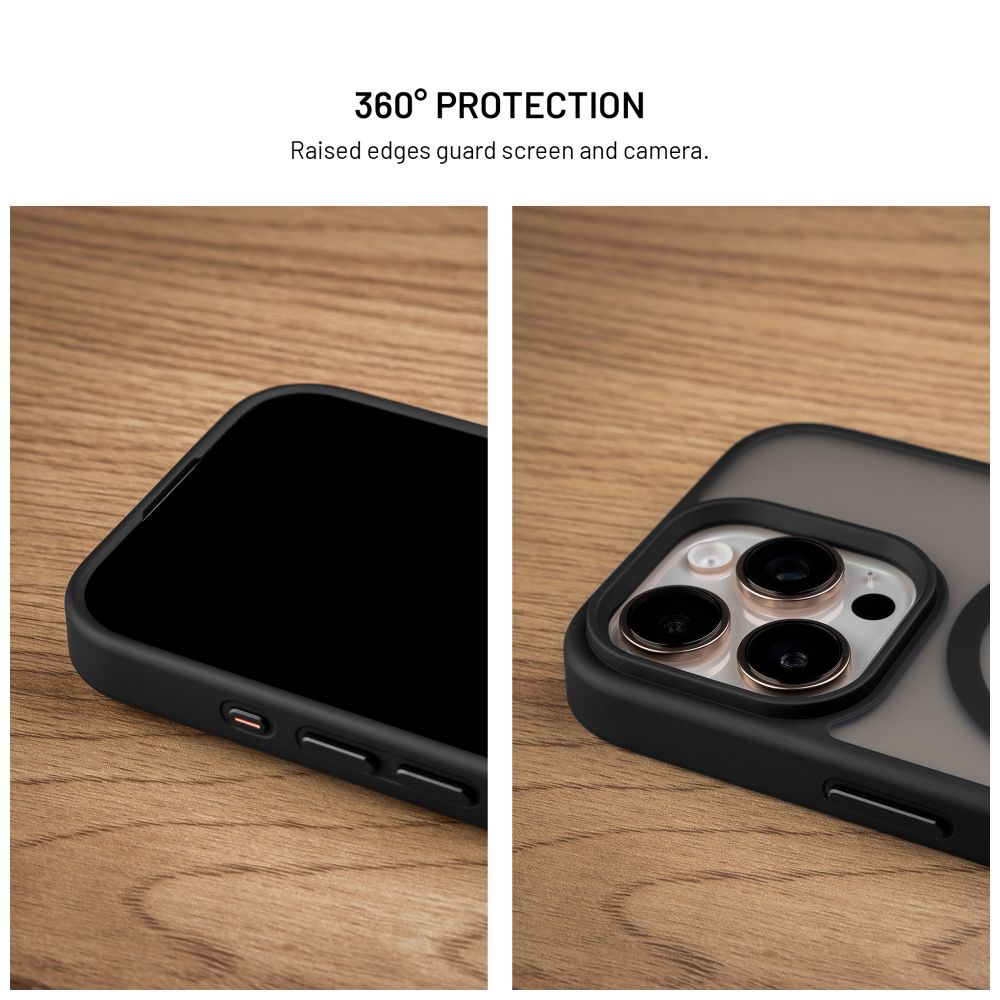 Zadní kryt FIXED MagMisty s podporou Magsafe pro Apple iPhone 16 Pro, černý