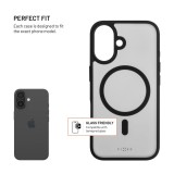 Zadní kryt FIXED MagMisty s podporou Magsafe pro Apple iPhone 16, černý