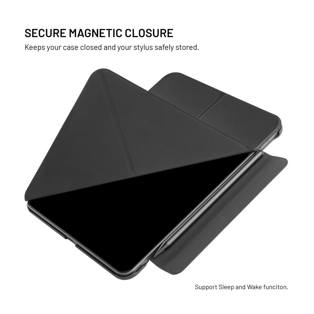 Pouzdro FIXED Trinity Case pro Apple iPad Pro 11" M4 (2024) se stojánkem, černé