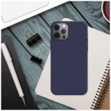 Zadní pogumovaný kryt FIXED Story pro Samsung Galaxy A17 4G/5G, modrá