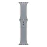OBAL:ME Silikonový Řemínek pro Apple Watch 42-49mm M-L Grey