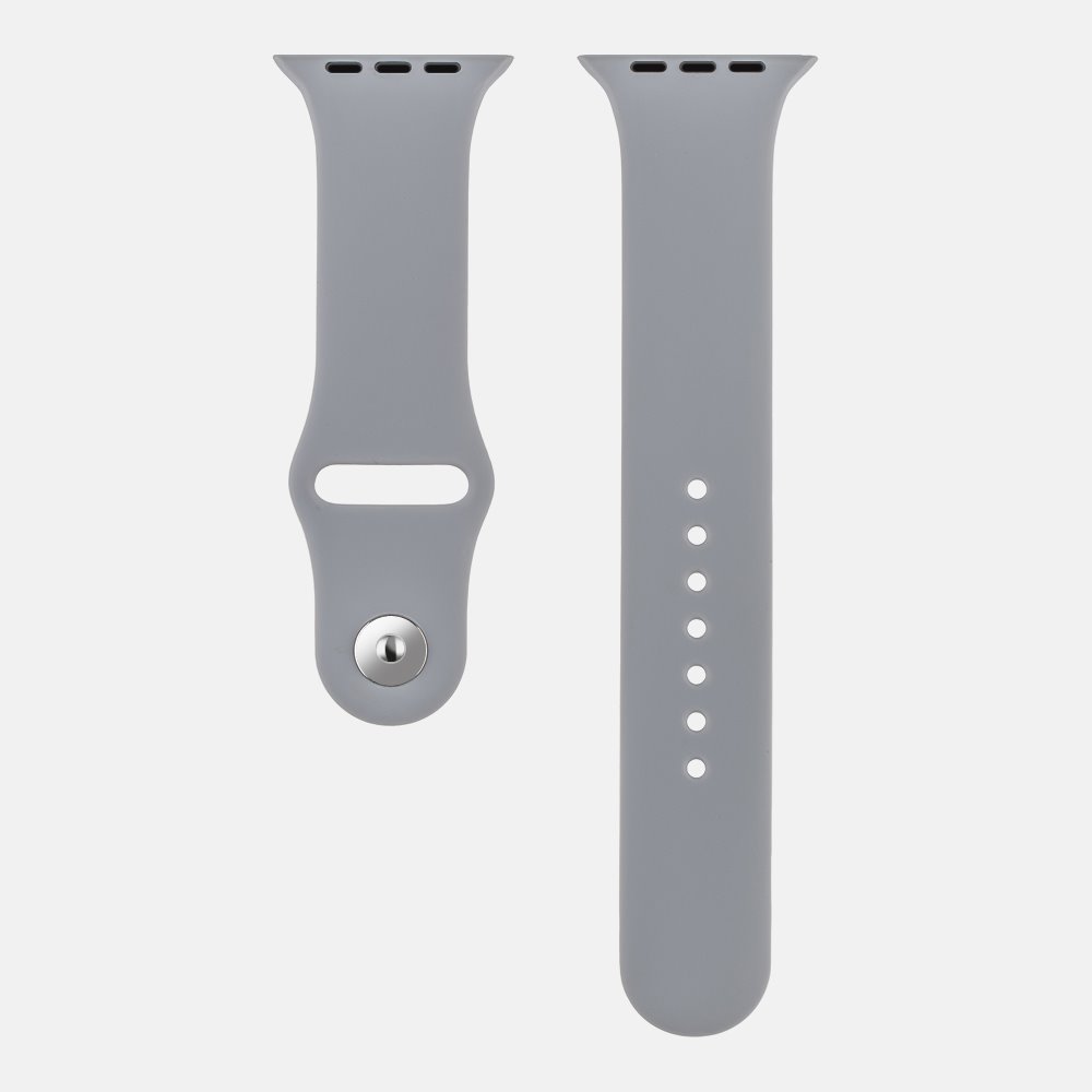 OBAL:ME Silikonový Řemínek pro Apple Watch 42-49mm M-L Grey