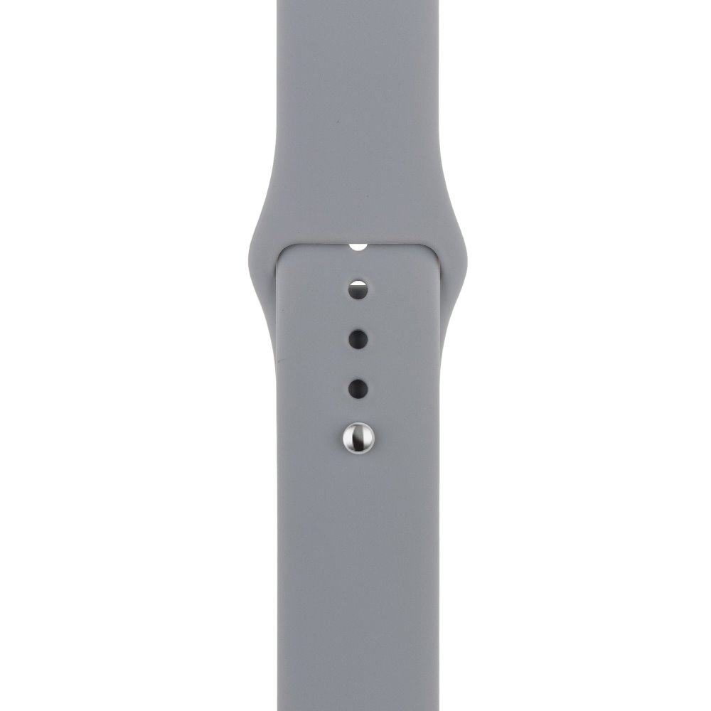 OBAL:ME Silikonový Řemínek pro Apple Watch 42-49mm M-L Grey