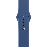 OBAL:ME Silikonový Řemínek pro Apple Watch 42-49mm M-L Blue