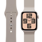 OBAL:ME Silikonový Řemínek pro Apple Watch 38-41mm S-M Beige