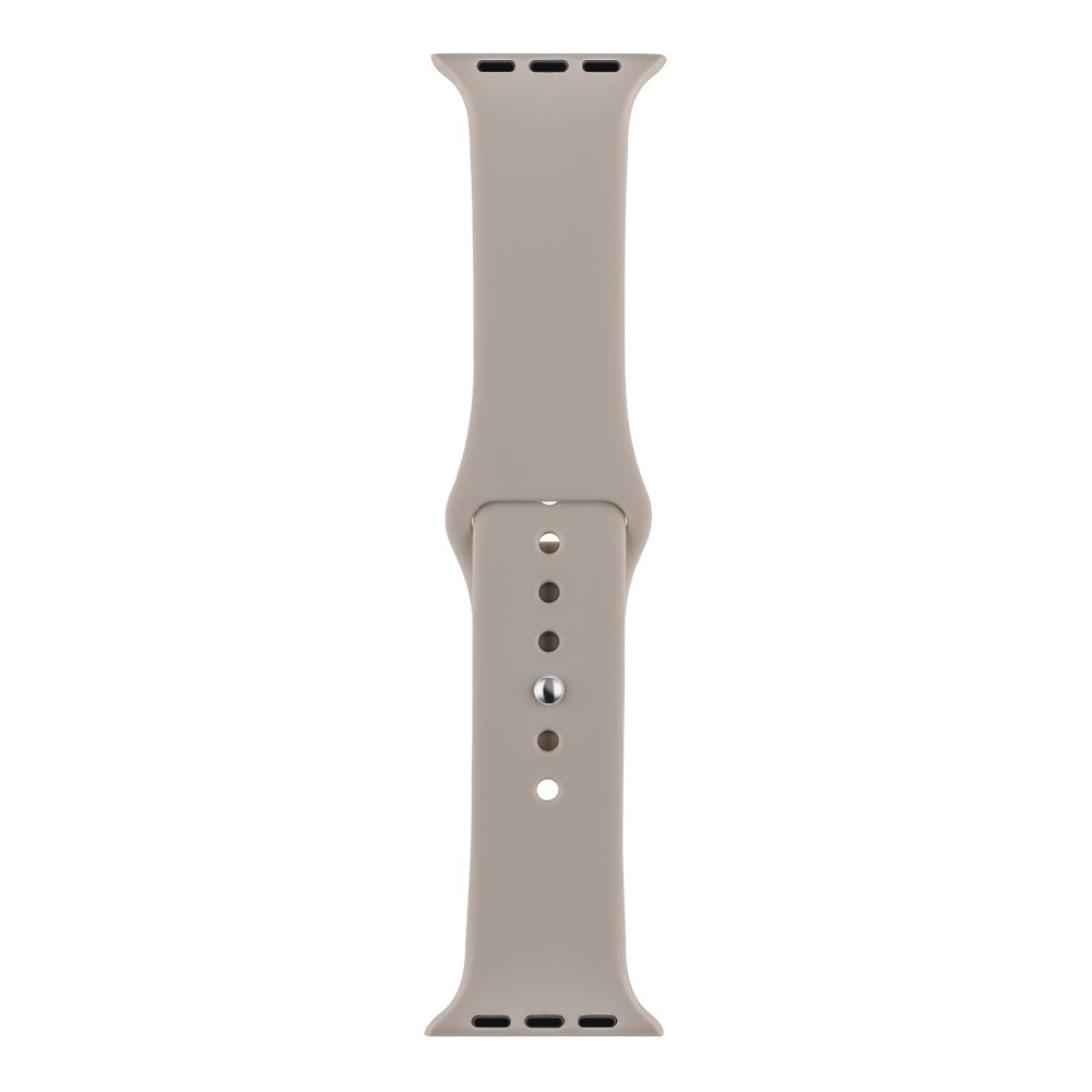 OBAL:ME Silikonový Řemínek pro Apple Watch 38-41mm S-M Beige
