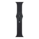 OBAL:ME Silikonový Řemínek pro Apple Watch 38-41mm S-M Black
