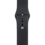 OBAL:ME Silikonový Řemínek pro Apple Watch 38-41mm S-M Black