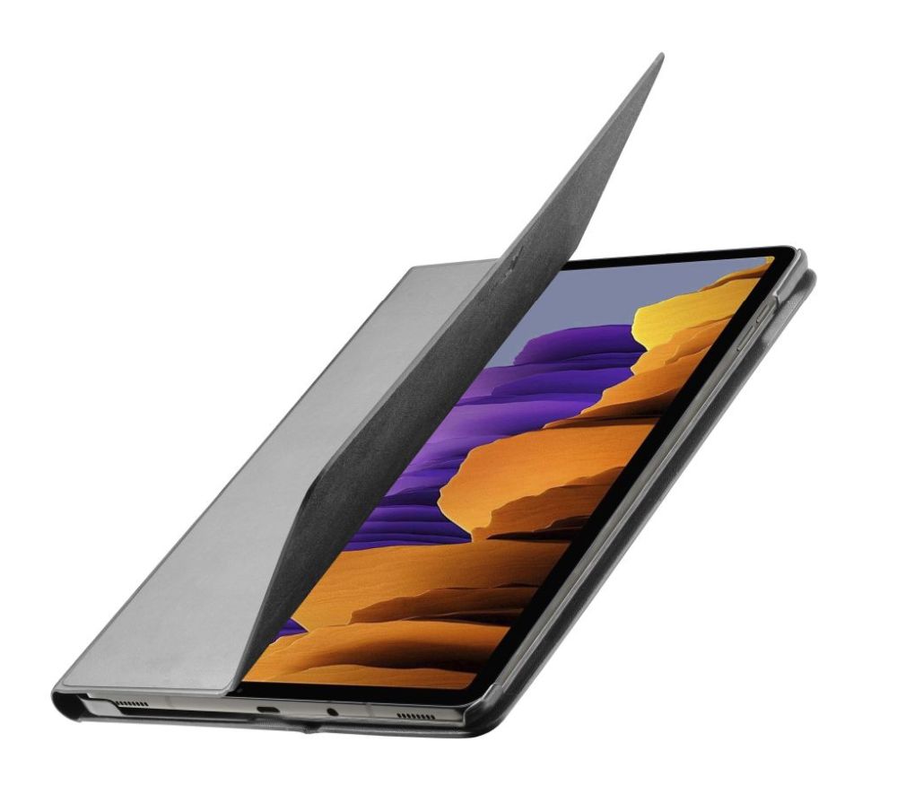 Pouzdro se stojánkem Cellularline Folio pro Samsung Galaxy Tab S9, černé