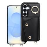 Wallet Case WONDER for SAMSUNG S25 black