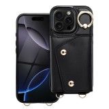 Wallet Case WONDER for IPHONE 16 PRO MAX black