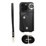 Wallet Case WONDER for IPHONE 16 PRO MAX black