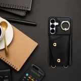 Wallet Case WONDER for SAMSUNG A15 5G black