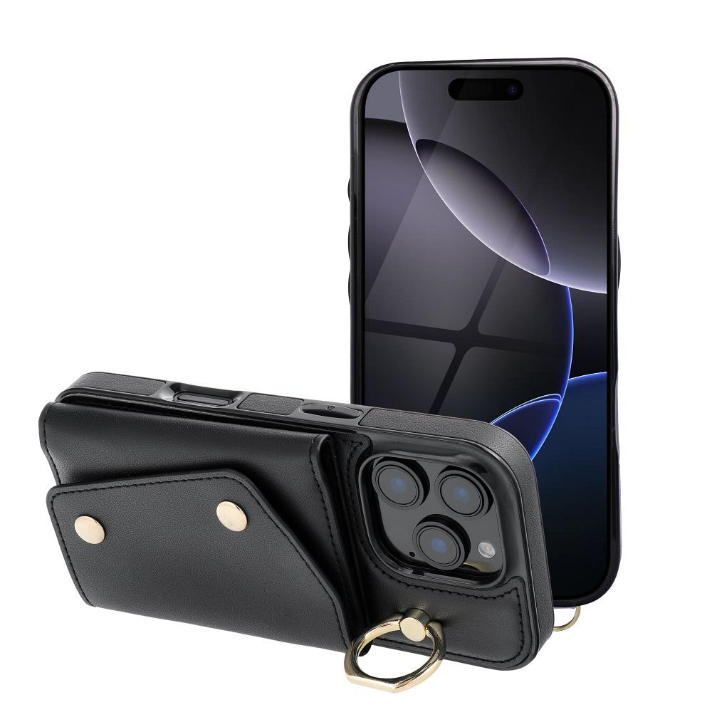 Pouzdro Wallet Case WONDER pro Apple iPhone 14, černá