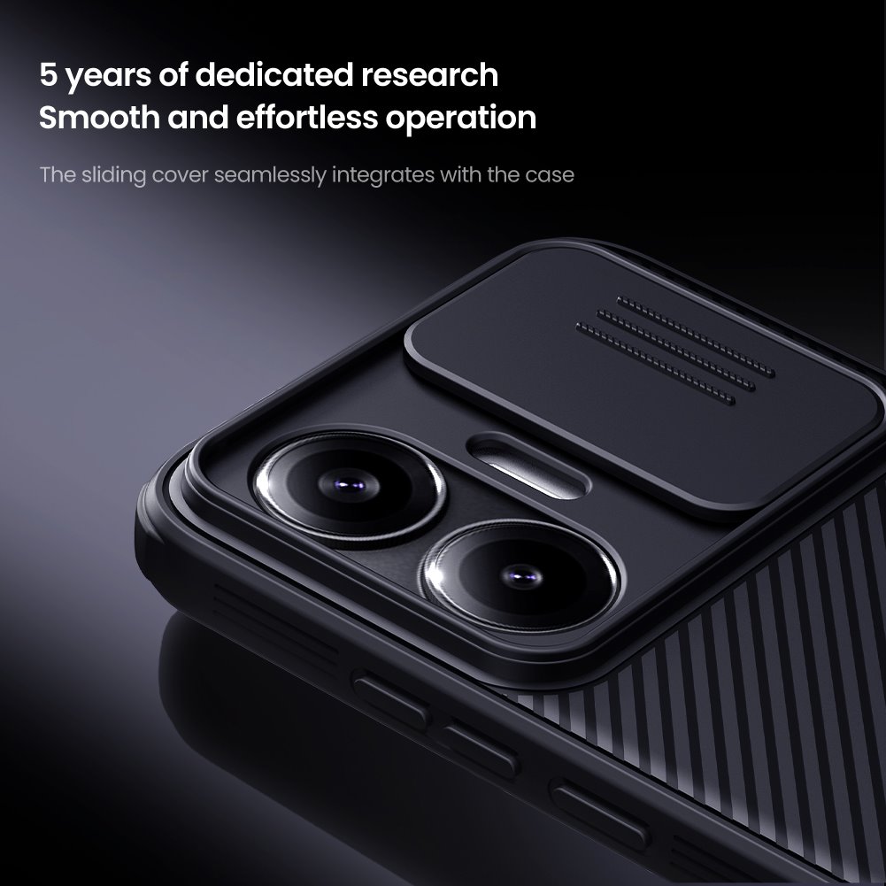 Nillkin CamShield PRO Magnetic Zadní Kryt pro Poco F7 Black