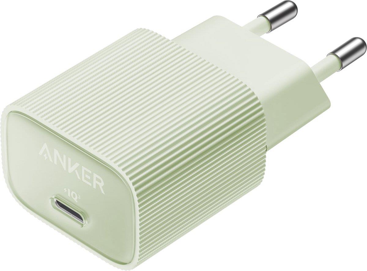 Anker 511 Nano 4 30W, USB-C Nabíječka do sítě zelená