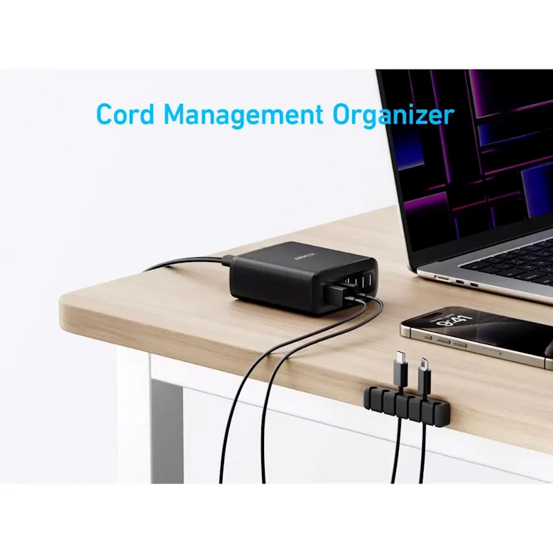 Anker 112W Nabíjecí stanice 3xUSB-C, 3xUSB černá