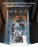Anker eufy E21, 4K Dětská chůvička bílá
