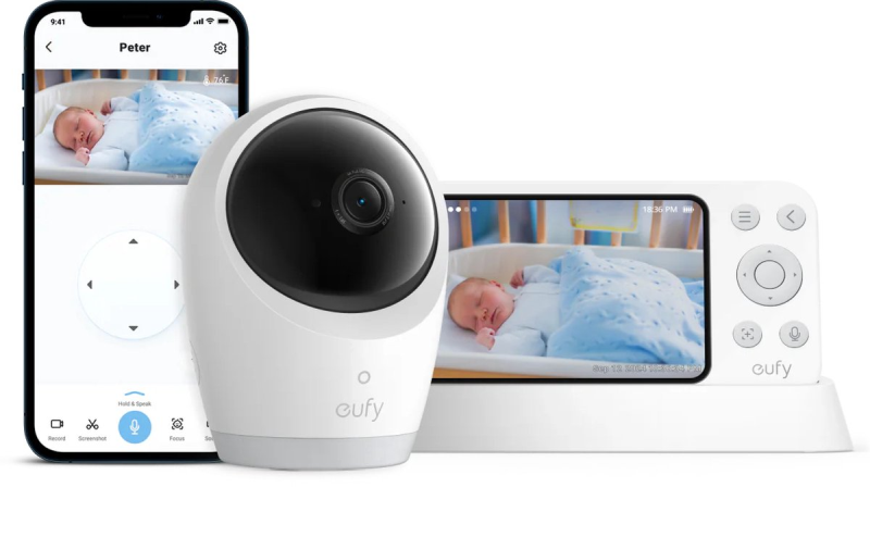 Anker eufy E21, 4K Dětská chůvička bílá