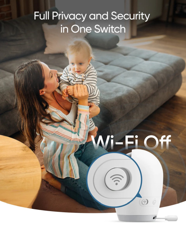 Anker eufy E21, 4K Dětská chůvička bílá
