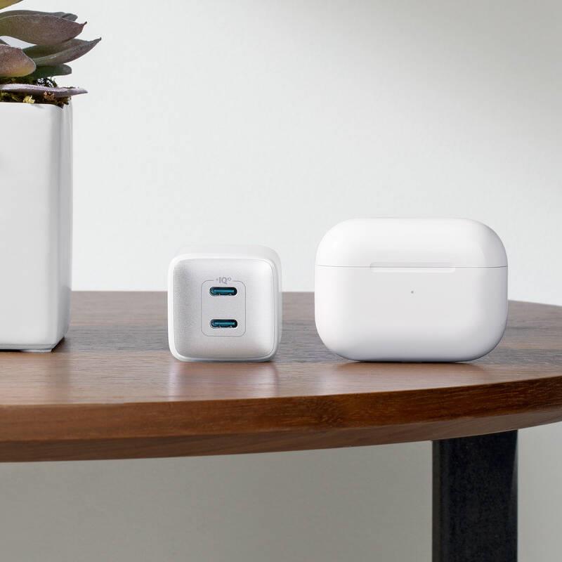 Anker 521 Nano Pro 40W, 2xUSB-C bílá