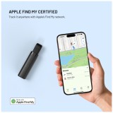 Smart tracker FIXED Tag Stick s podporou Find My, černý