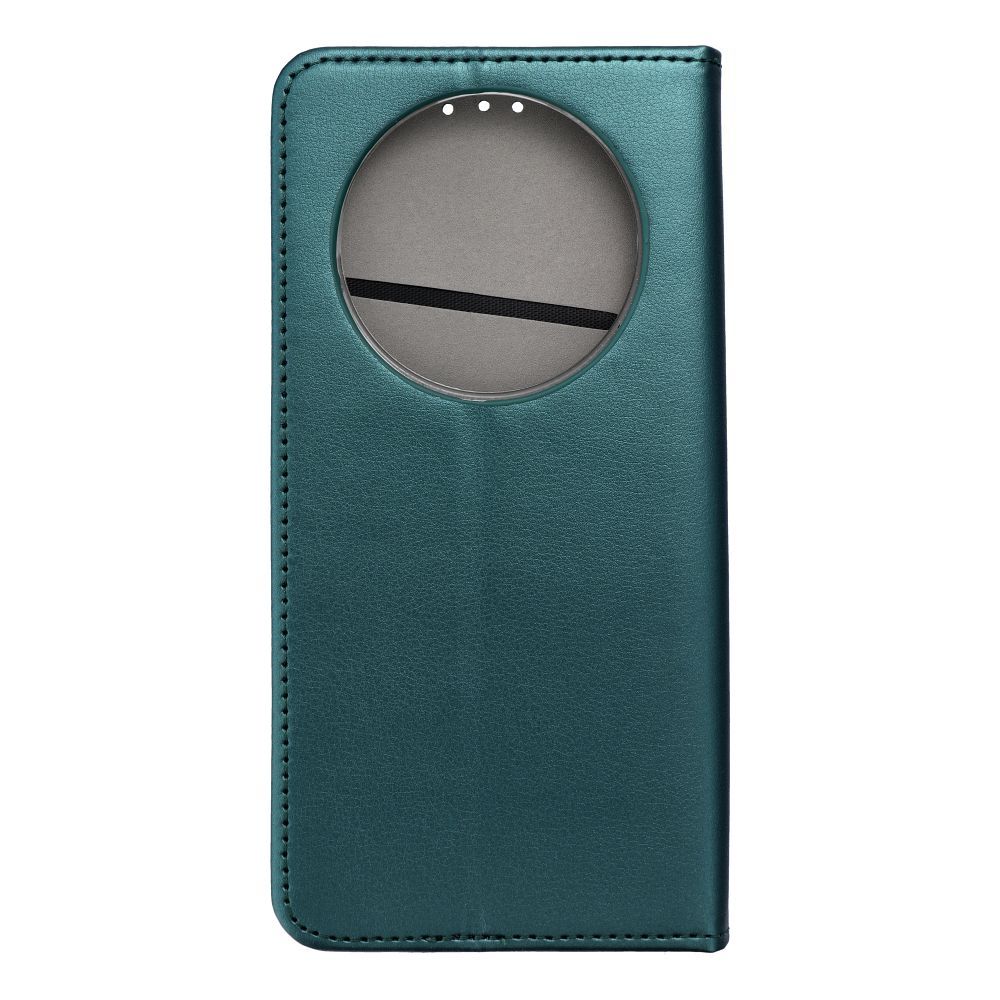 flipové pouzdro Smart Magneto pro Honor Magic 7 LITE, tamvě zelená (obrázek 3)
