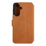 Kožené pouzdro typu kniha FIXED ProFit pro Samsung Galaxy A36 5G, hnědé