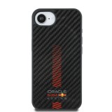 Red Bull Carbon Powerbar MagSafe Zadní Kryt pro iPhone 16e Black