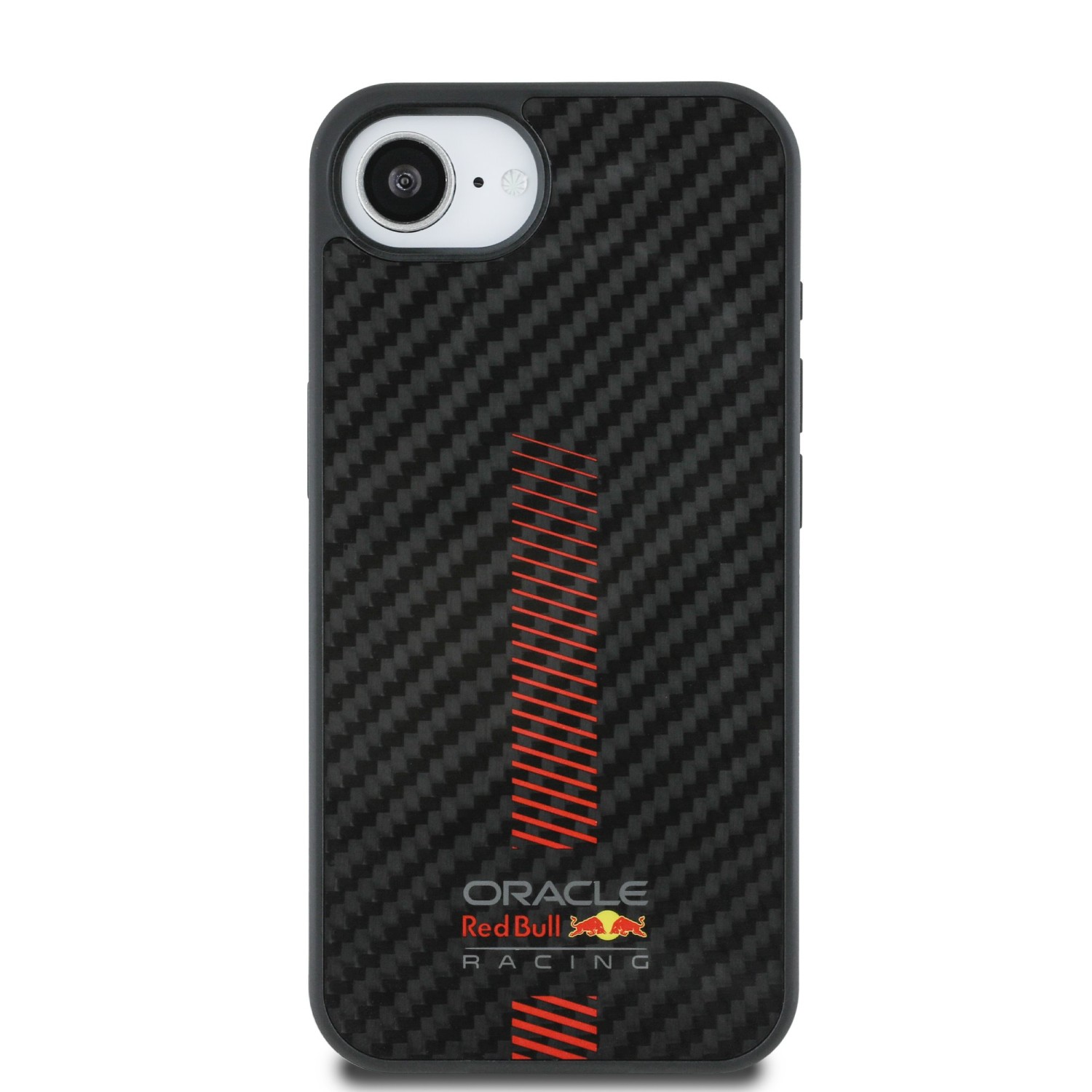 Red Bull Carbon Powerbar MagSafe Zadní Kryt pro iPhone 16e Black