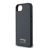 Red Bull Carbon Shiny Logo MagSafe Zadní Kryt pro iPhone 16e Black