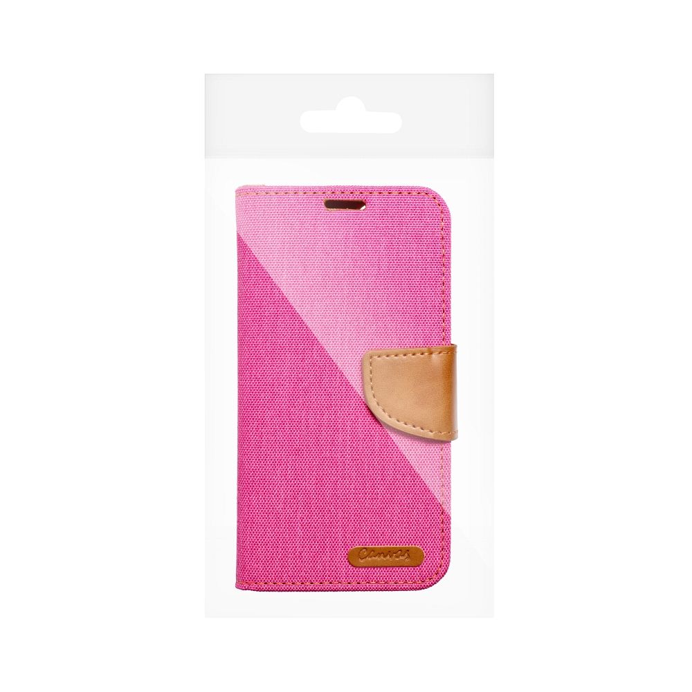 CANVAS Book case for IPHONE 16 pink