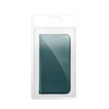 SMART MAGNETO Book case for MOTOROLA G05 dark green