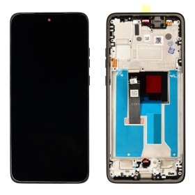 LCD display + dotyková deska + přední kryt pro Motorola ThinkPhone 25 5G, carbon black (Service Pack)