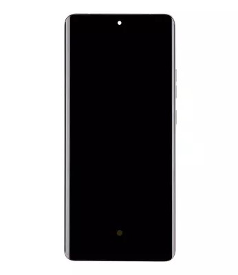 LCD display + dotyková deska + přední kryt pro Motorola Moto G86, Black (Spellbound) (Service Pack)