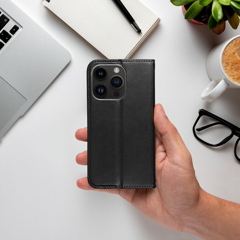  flipové pouzdro Smart Magneto pro Iphone 16 Plus, čedr