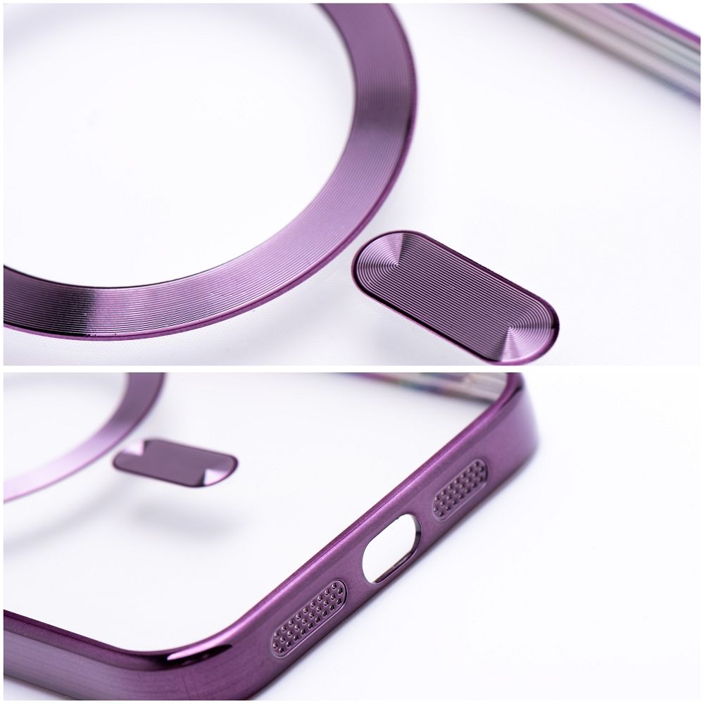 ELECTRO MAG COVER case compatible with MagSafe for IPHONE 11 Pro deep purple