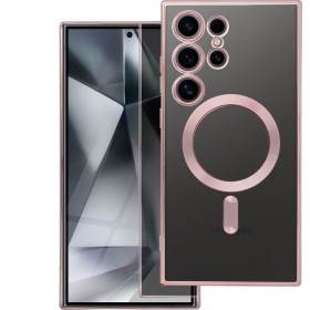 Zadní kryt ELECTRO MAG COVER case s MagSafe pro Samsung Galaxy S25 Edge, rose gold