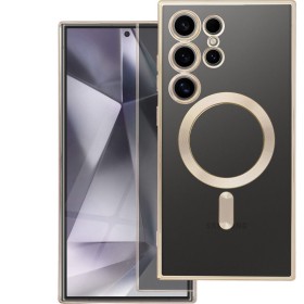 Zadní kryt ELECTRO MAG COVER case s MagSafe pro Samsung Galaxy S25 Edge, gold