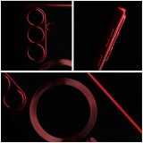 ELECTRO MAG COVER case compatible with MagSafe for SAMSUNG S25 Edge red