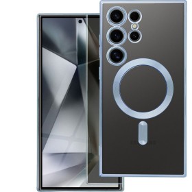 Zadní kryt ELECTRO MAG COVER case s MagSafe pro Samsung Galaxy S25 Edge, blue