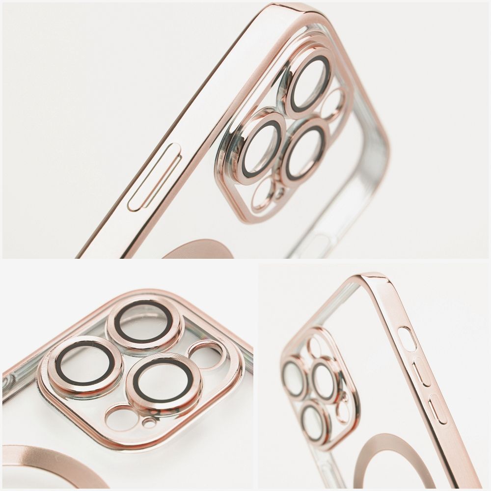 ELECTRO MAG COVER case compatible with MagSafe for IPHONE SE 2025 brown