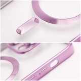 ELECTRO MAG COVER case compatible with MagSafe for IPHONE 16e rose gold